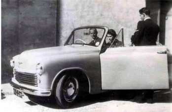 Prince Philip and Queen Elizabeth in Malta before the in coronation